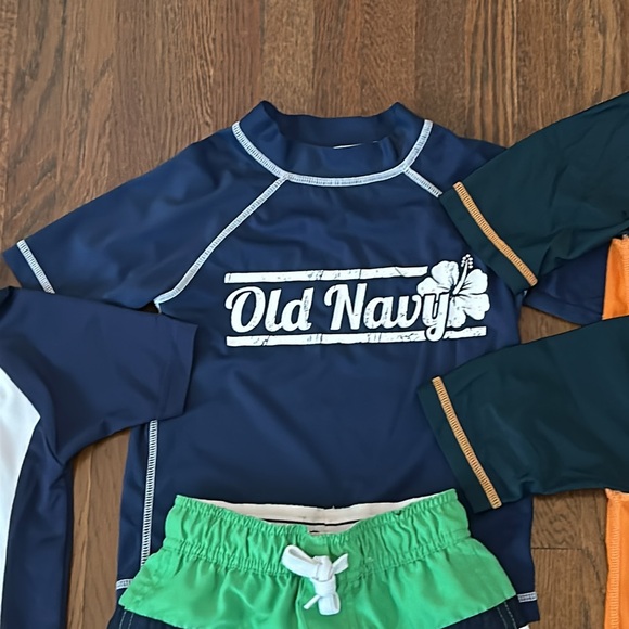 Lot of 2T /3T Swim Shirts / Swim Trunks EUC / NWT - Picture 3 of 6